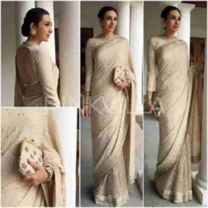 Chikankari Wedding Sarees(Wedding Looks For Girl)