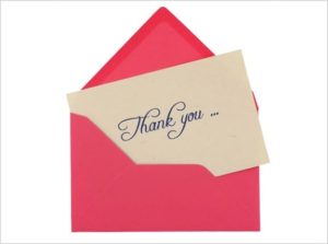 Send Thank You notes(How to prepare for first interview-Tips to make first interview successful)