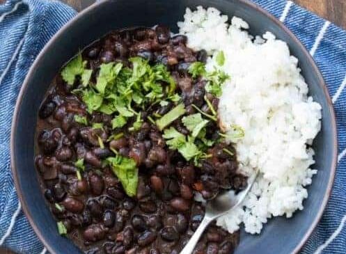 fat-burning fat (One cup of Black Beans will keep you healthy and reduce your fats.)