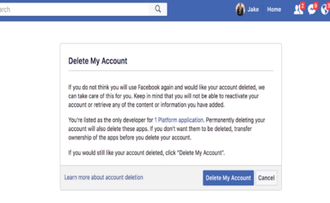 How To Deactivate Facebook Account - 3